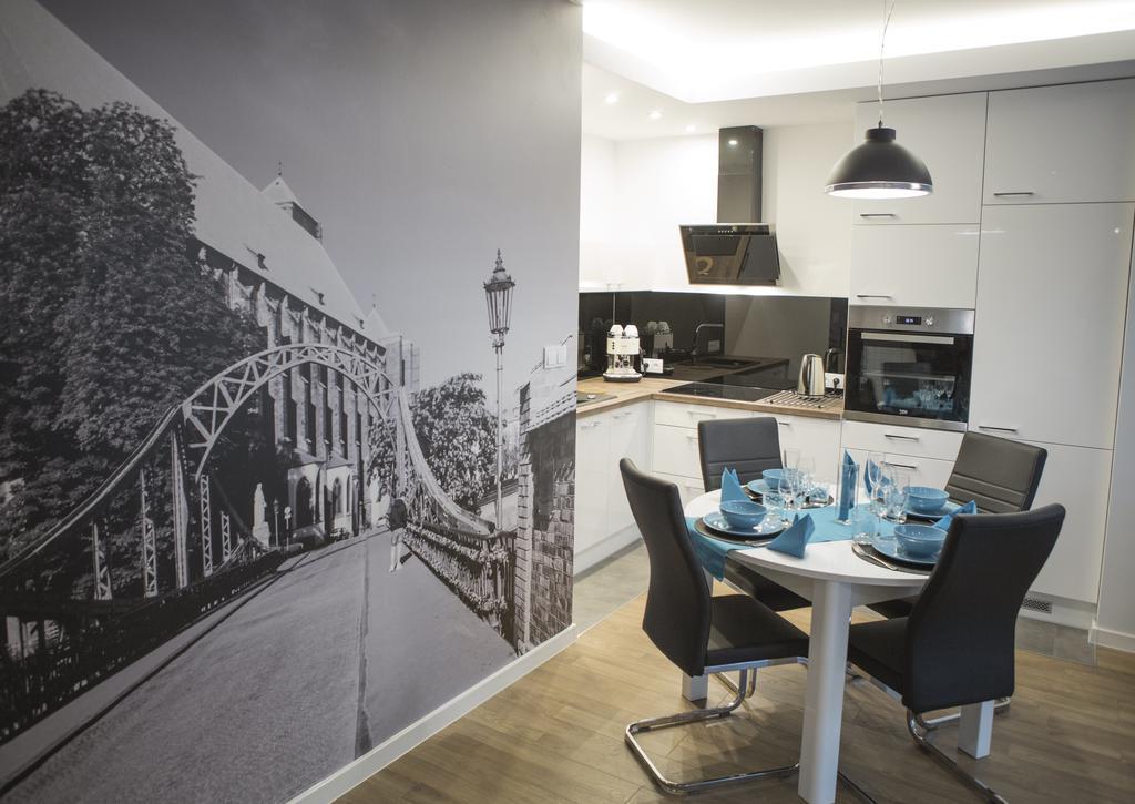 Apartament Bridge Wroclaw Bagian luar foto